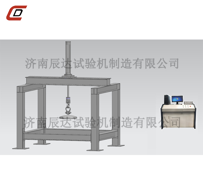 邊坡柔性防護網系統抗頂破力試驗機的工作原理是什么？